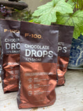 F-100 Chocolate Drops | 72% Cacao